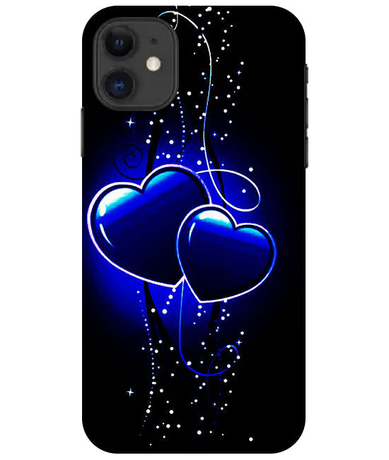 Heart Design 1 Printed Back Cover For Apple Iphone 11