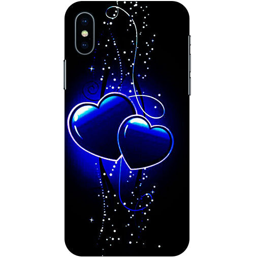 Heart Design 1 Printed Back Cover For Apple Iphone Xs