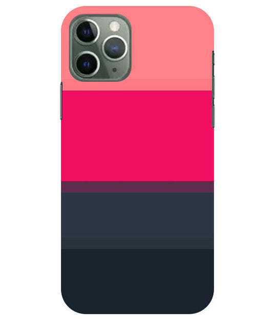 Colorful Stripes Back Cover For  Apple Iphone 11 Pro Max
