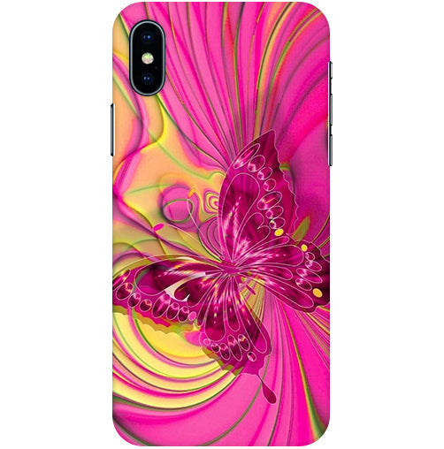 Butterfly 2 Back Cover For Apple Iphone X