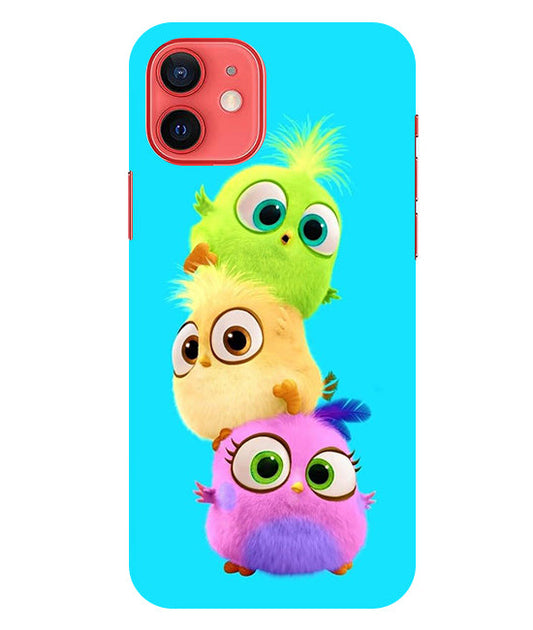 Cute Birds Back Cover For Apple Iphone 12 Mini