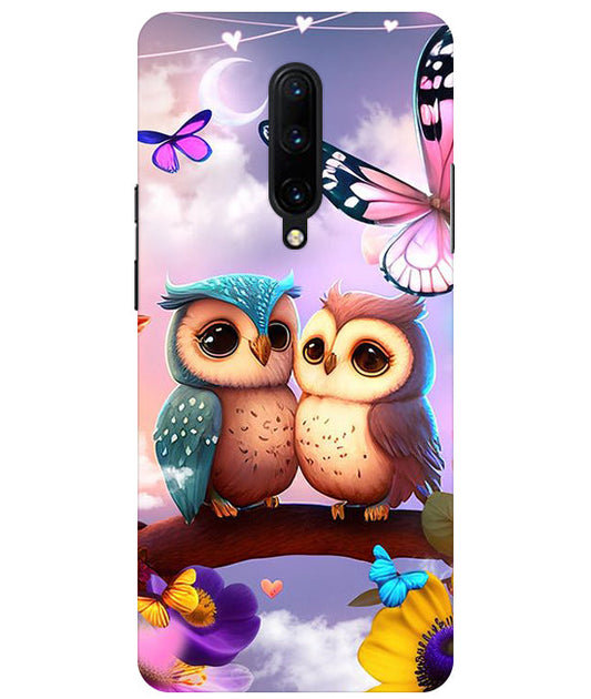 Owl Back Cover For  OnePlus 7 Pro