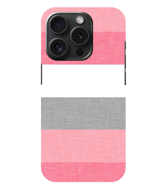 Multicolor Stripes Back Cover For  Iphone 15 Pro