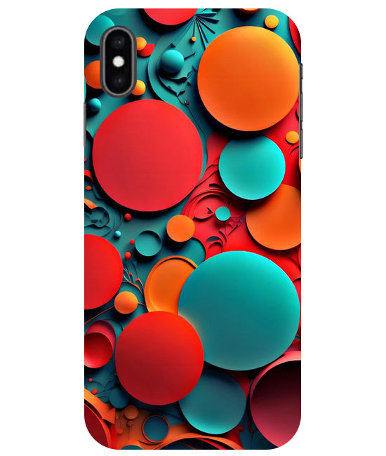 Colorful Back Cover For  Apple Iphone Xs Max