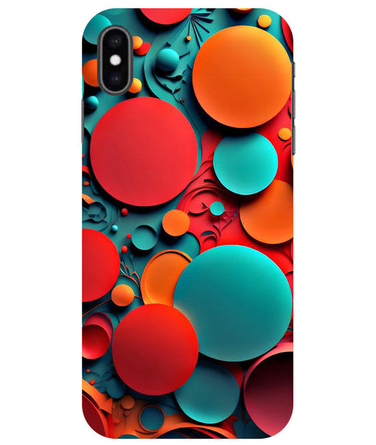 Colorful Back Cover For  Apple Iphone Xs Max