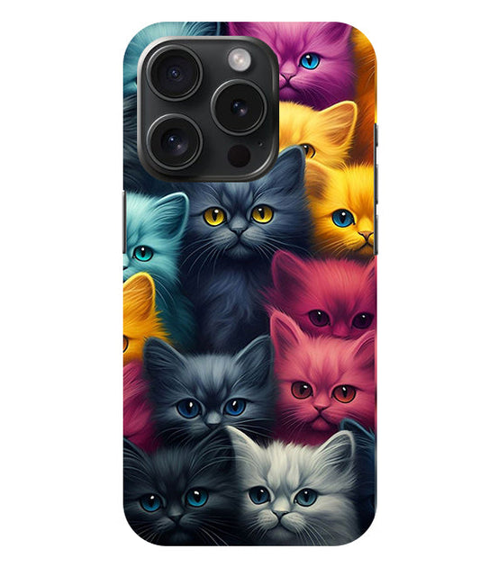 Cat Back Cover For  Iphone 15 Pro