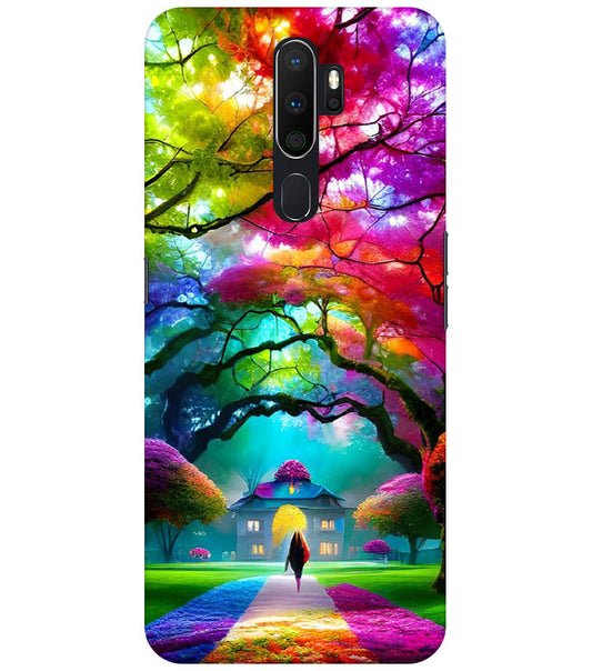 Love Art Back Cover For  Oppo A5 2020