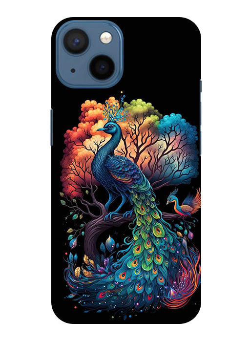 Peacock Back Cover For  Apple Iphone 15 Plus