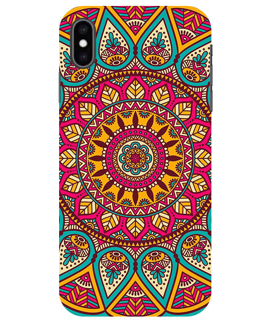 mandala Back Cover For  Apple Iphone Xs Max