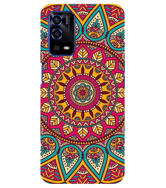 mandala Back Cover For  Oppo A55