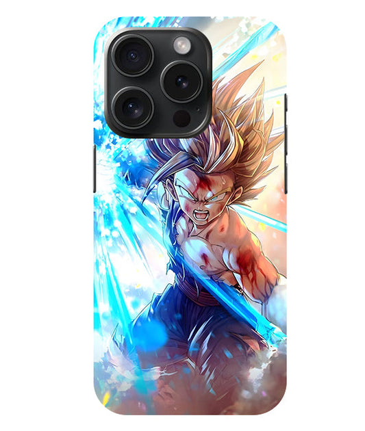 Gohan Phone Case (Dragonball Z) Back Cover For  Iphone 15 Pro