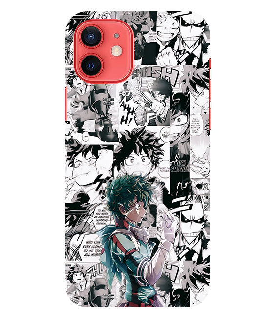 Izuku Midoriya Manga Phone Case For  Apple Iphone 12 Mini